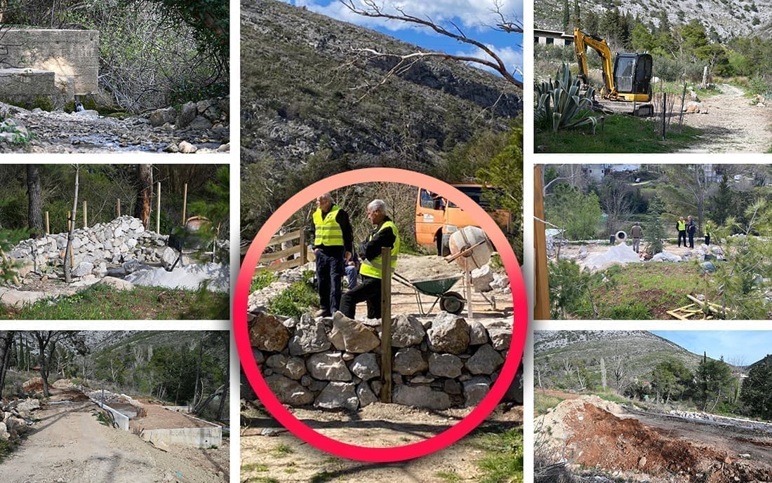 "RAT" NA IZVORU ŽRNOVNICE Prijeti li nestanak vode tisućama ljudi? Put do izvora i vodospreme blokiran! Došlo je do incidenta, reagirala je i policija