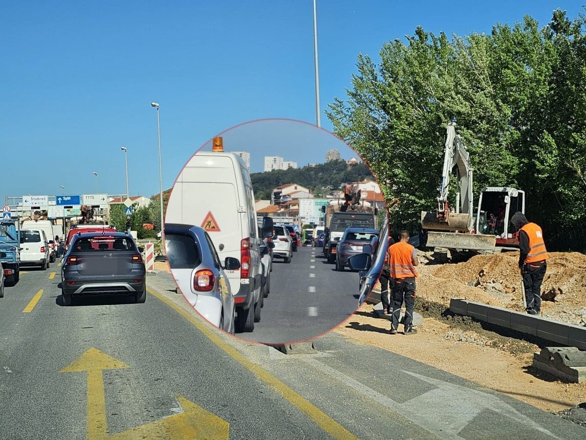 ČUVAJTE ŽIVCE Od Podstrane do Splita kilometarska kolona: "Stani-kreni. Ovo je ajme majko"