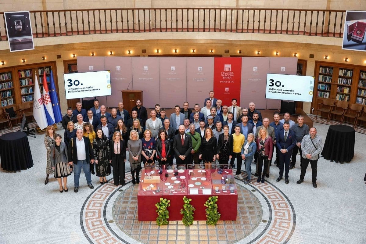 Hrvatska kovnica novca slavi 30 godina osnutka