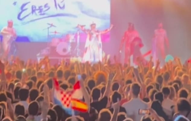 MADRID U GLAS PJEVAO "MAMA ŠČ" Pogledajte dio atmosfere s koncerta Leta 3 u Španjolskoj