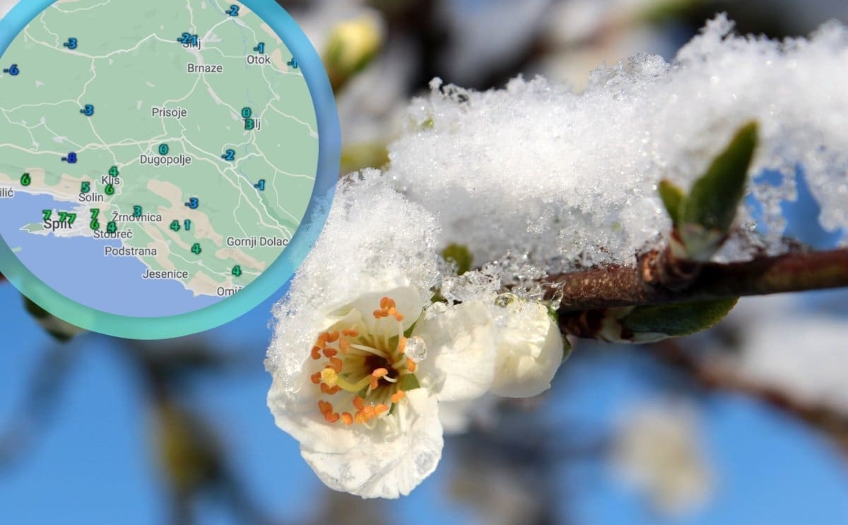 HLADNO BUĐENJE U ZAGORI Jutro nam je donijelo minuse, a to bi moglo nanijeti velike štete poljoprivrednim kulturama