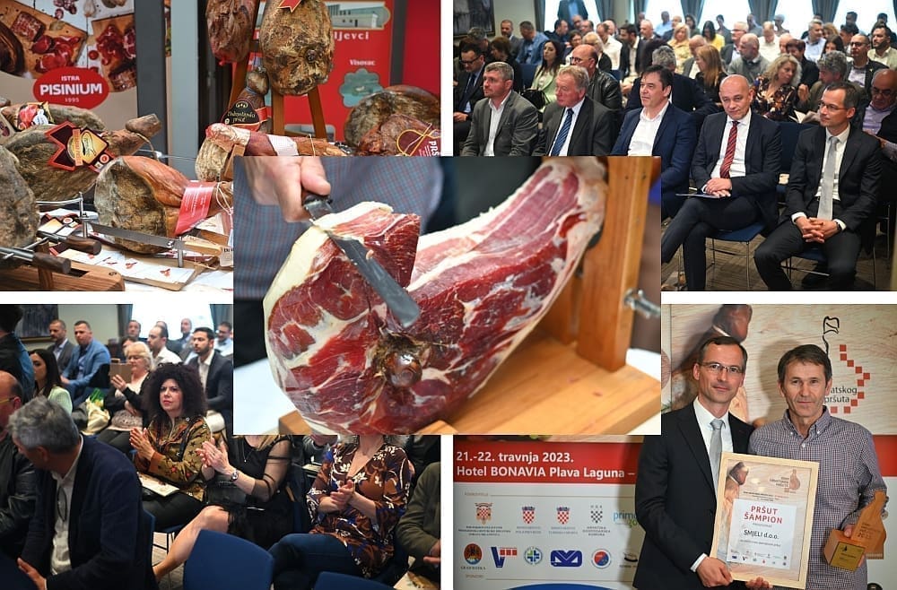 Dalmatinski pršut Smjeli šampion 9. Dana hrvatskog pršuta