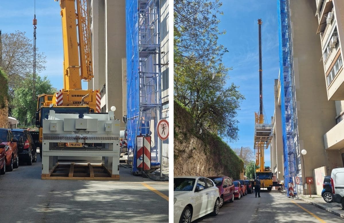 BLOKIRANA ULICA U SPLITU! Čitatelj za Dalmaciju Danas: "Nudi se besplatna taksi vožnja"