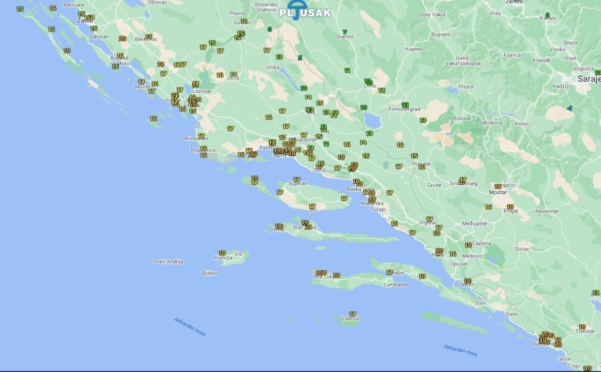 temperatura 22 4 2023