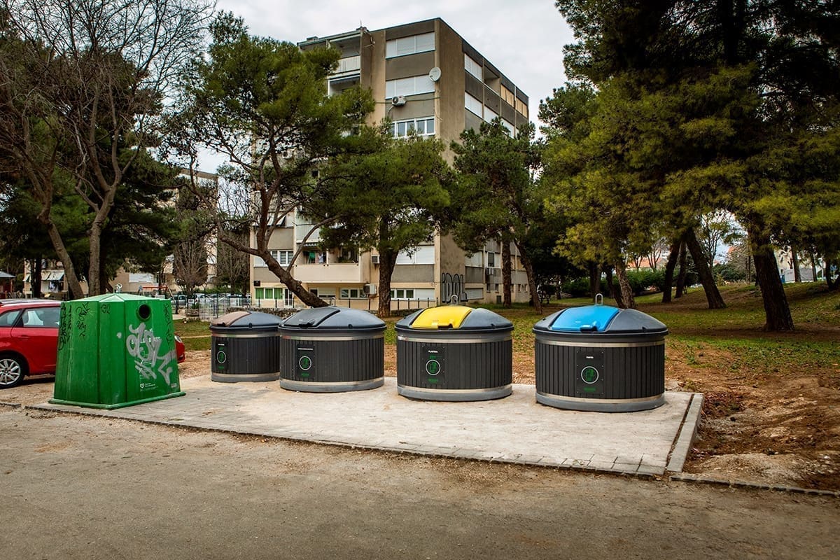 Do kraja ljeta u Splitu 385 polupodzemnih spremnika: Odvoji, lako je