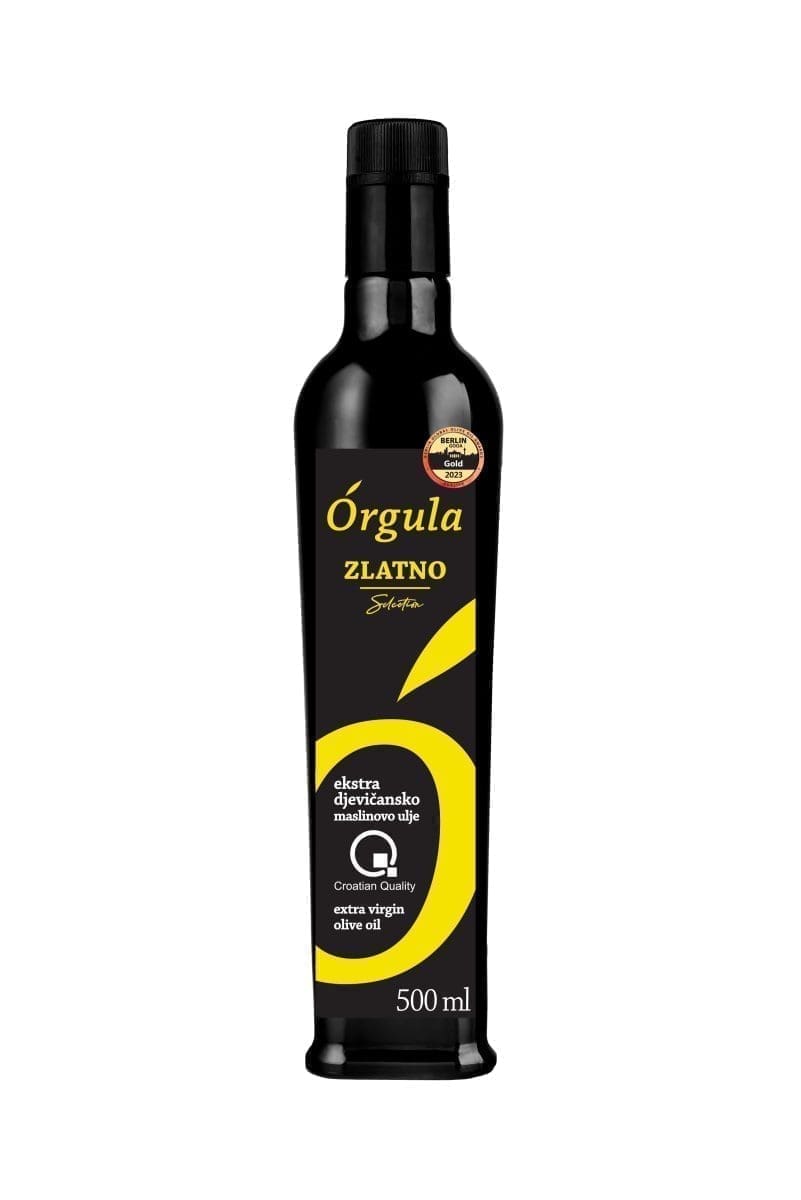 Orgula ekstra djevi  ansko maslinovo ulje ZLATNO 500 ml