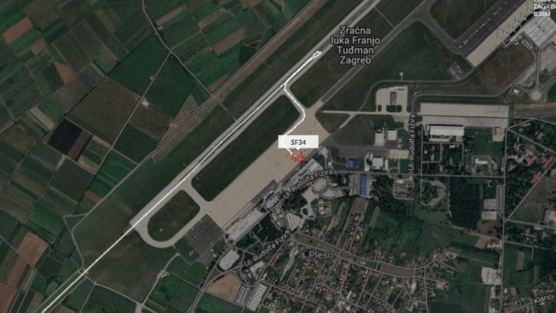 Nezgoda na zračnoj luci Zagreb