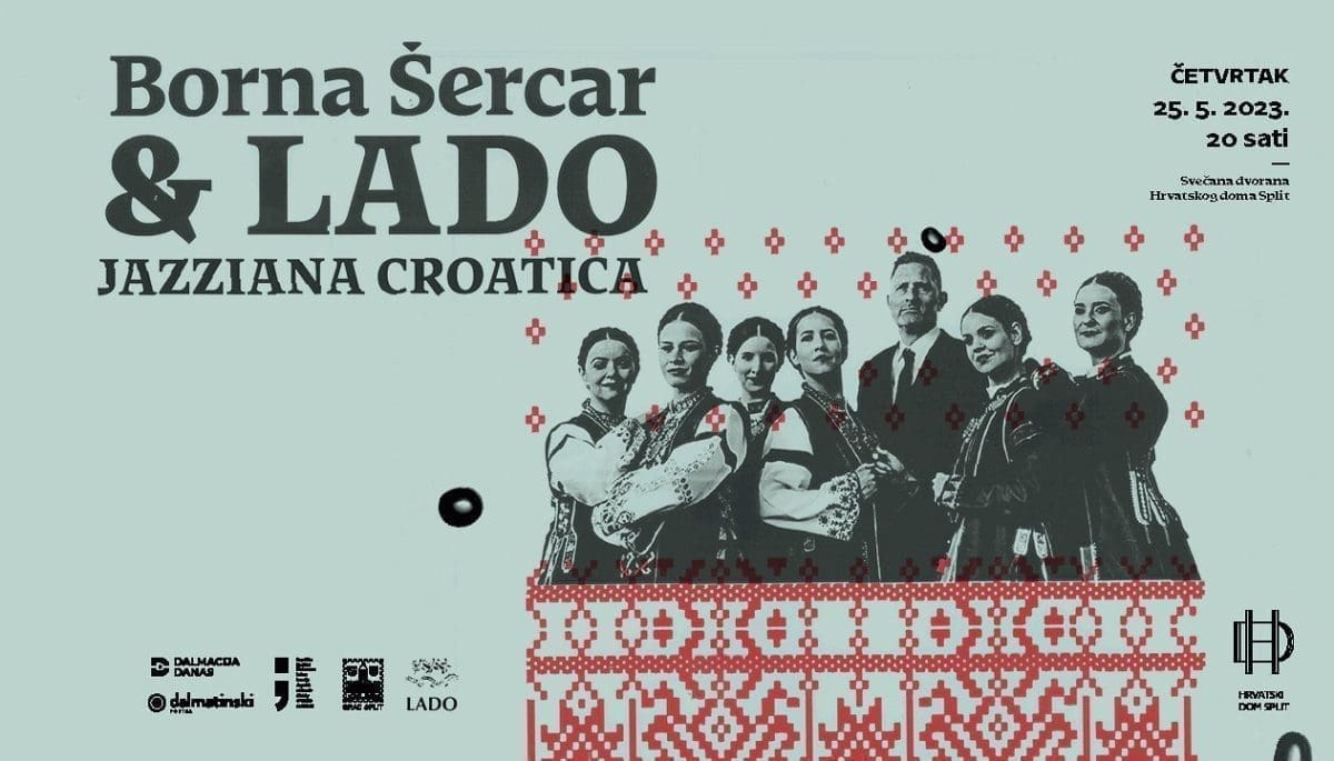 Ansambl LADO & Borna Šercar ovoga četvrtka u Hrvatskom domu Split