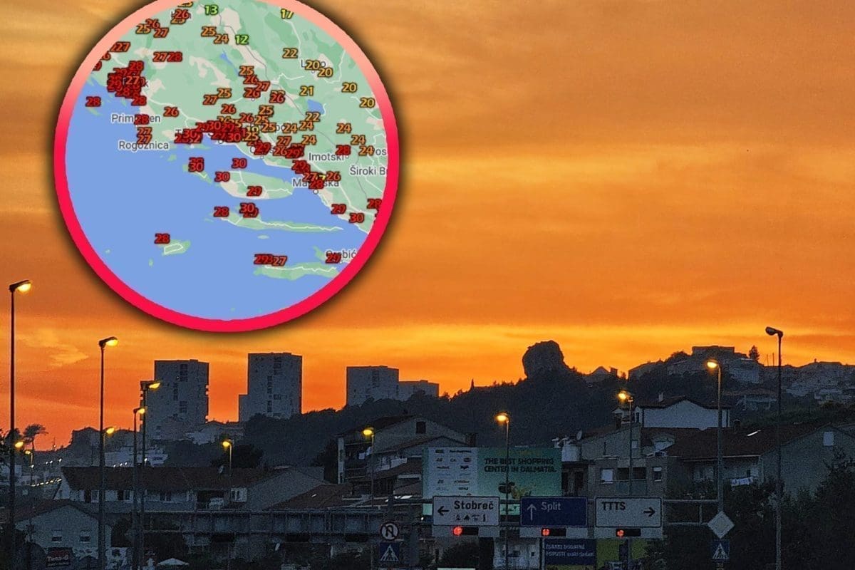 STIGLA FENSKA BURA Prvi vrući dan ove godine. Evo zašto je noć neobična topla