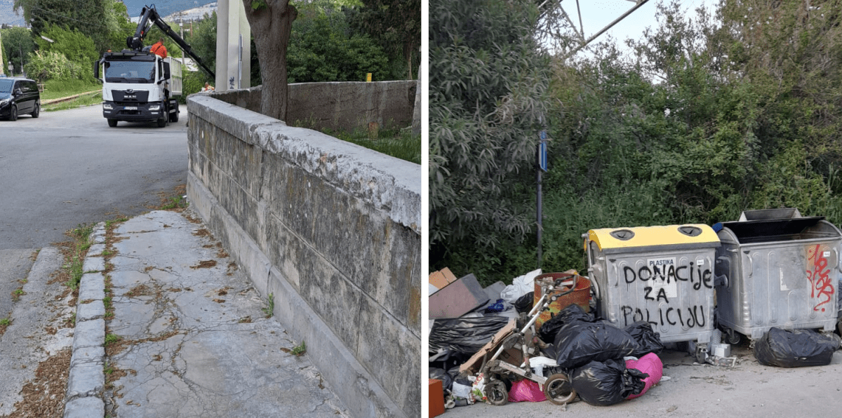 MUNJEVITA REAKCIJA Nakon našeg članka, pokupili 'sramotu' s ulice: "Ranom zorom su došli..."