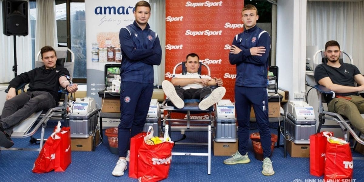 OPET PAO REKORD Na Poljudu održana nova akcija darivanja krvi, zlata vrijednu tekućinu doniralo preko 100 ljudi