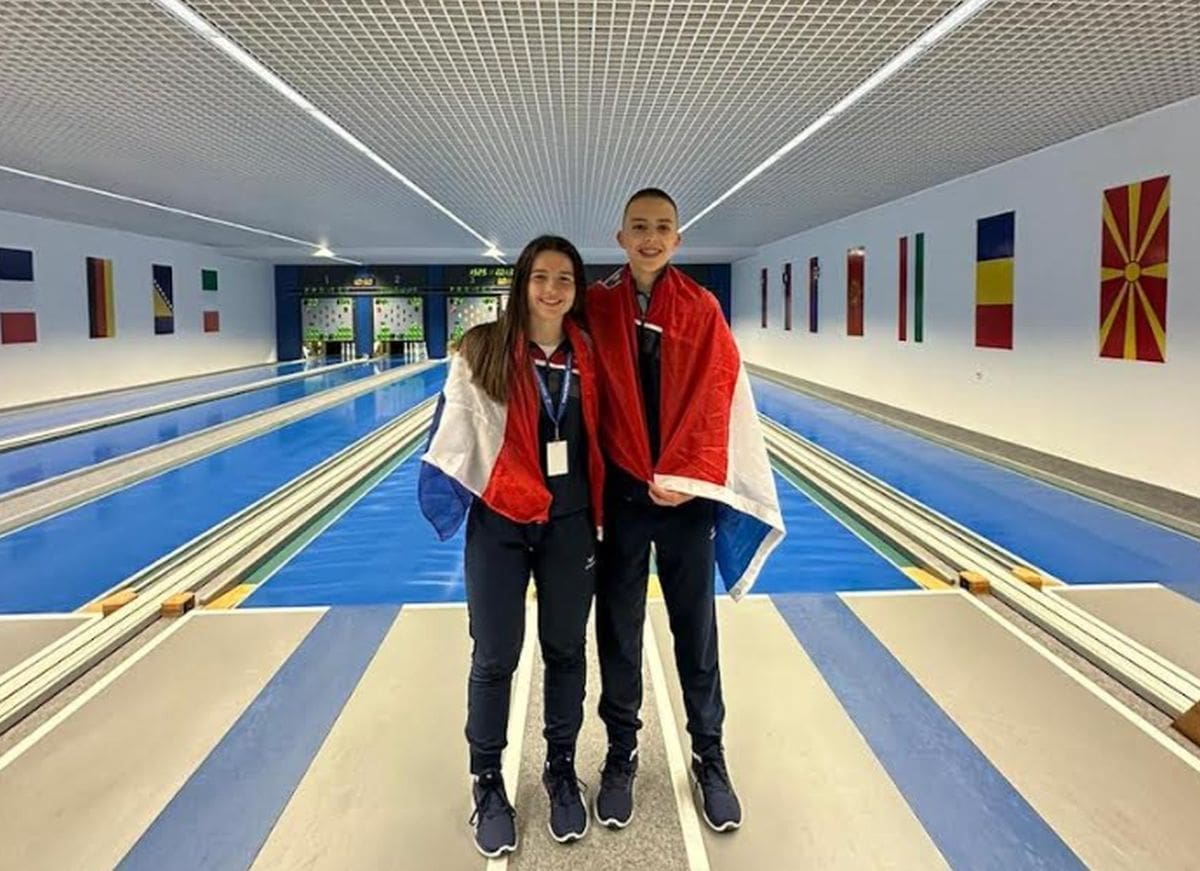 VIII. SVJETSKI KUP ZA KADETE U 14 Zlatna medalja za Ninu Gašparini i Franka Perkovića