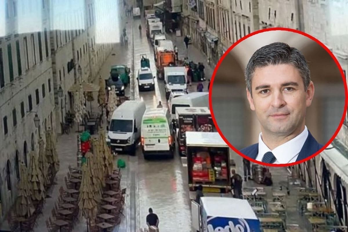 NOVA PRAVILA NA STRADUNU Gradonačelnik Dubrovnika: "Ni u jednom trenutku neće smjeti biti više od 10 vozila istovremeno"