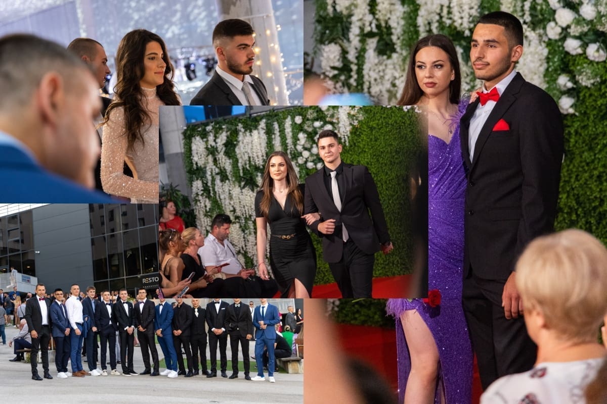 POTPUNI GLAMUR Splitski maturanti opet zasjali, posljednji put u ovoj godini