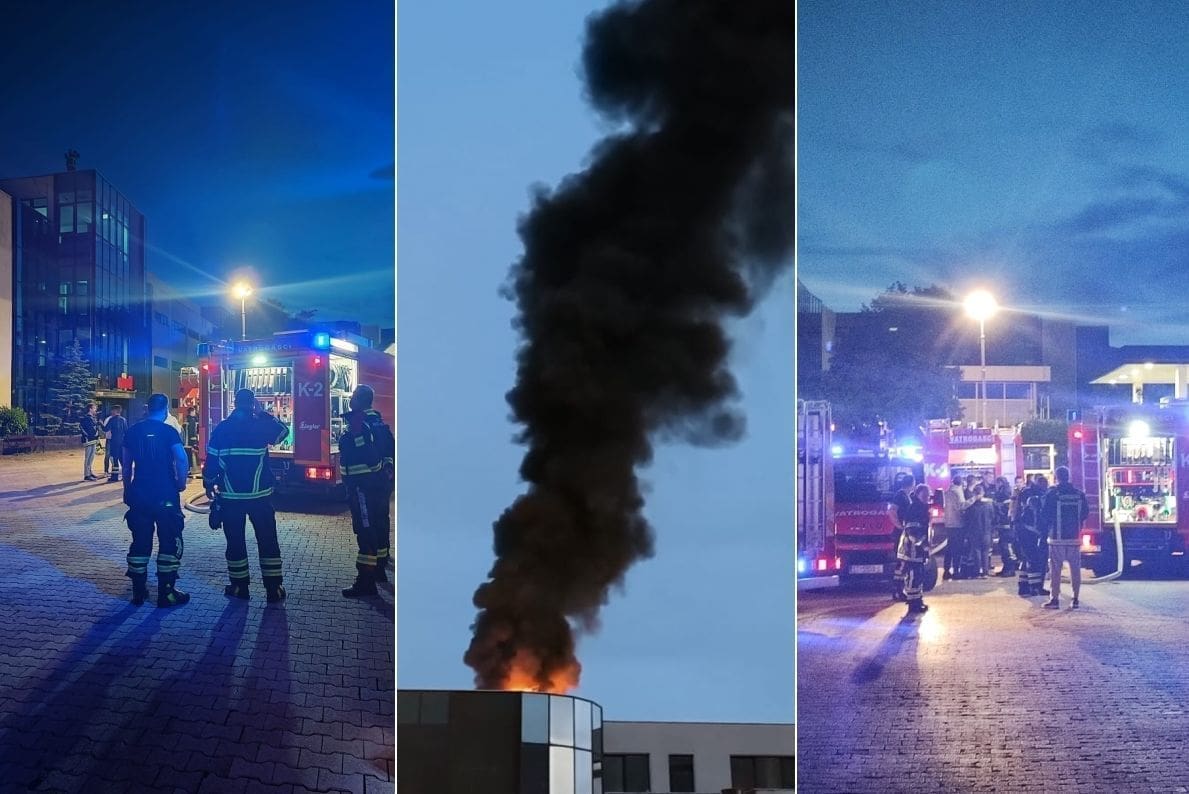 GUSTI CRNI DIM NAD KAŠTELIMA Vatrogasci brzom reakcijom spriječili širenje buktinje. Požar je ugašen!