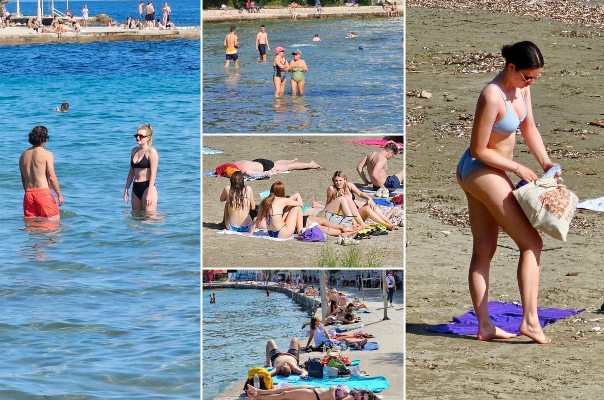 'KA U SRID LITA' Današnji prizor s Bačvica podsjeća na ljeto, pogledajte koga je sve "uhvatio" objektiv našeg fotoreportera