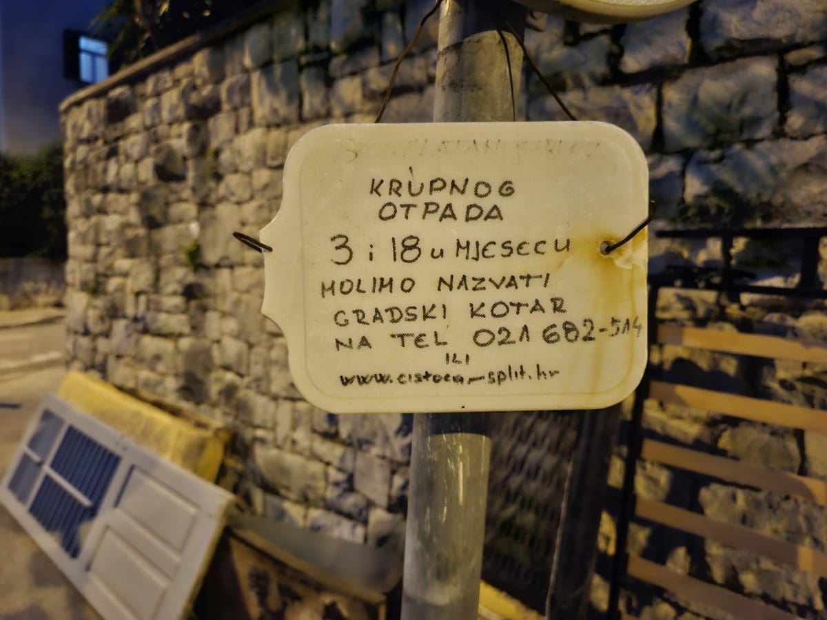 odlozio smece split 1 