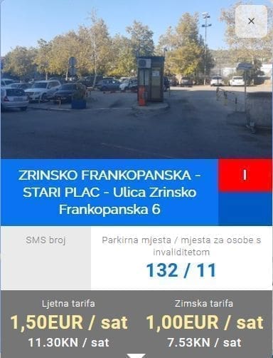 stari plac parking