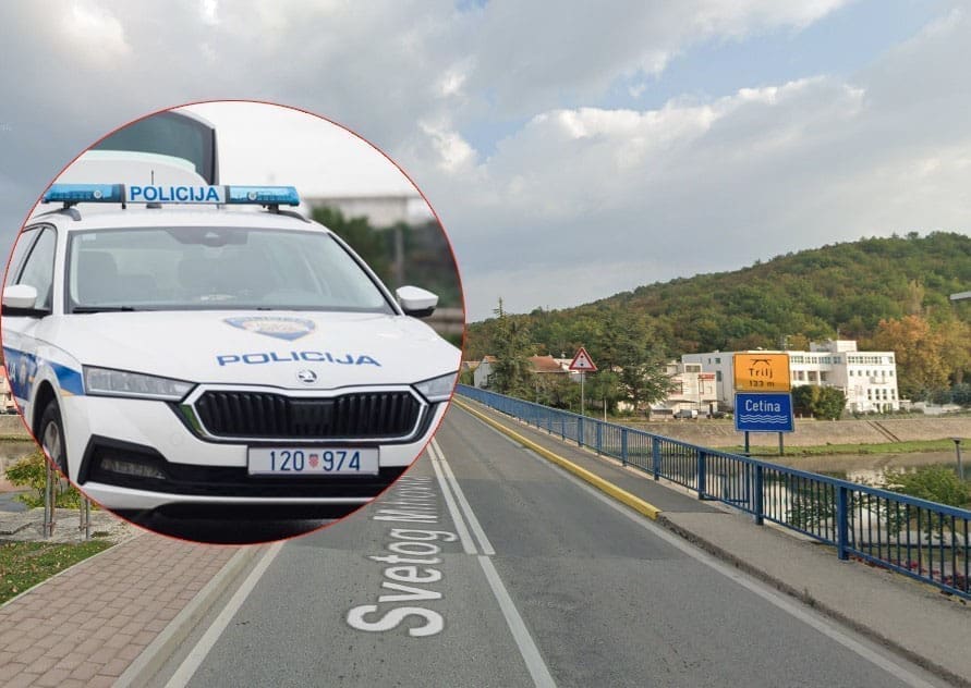 STRAŠNI PRIZOR NA TRILJSKOM MOSTU Jedna osoba prevezena u splitsku bolnicu nakon slijetanja automobila s ceste