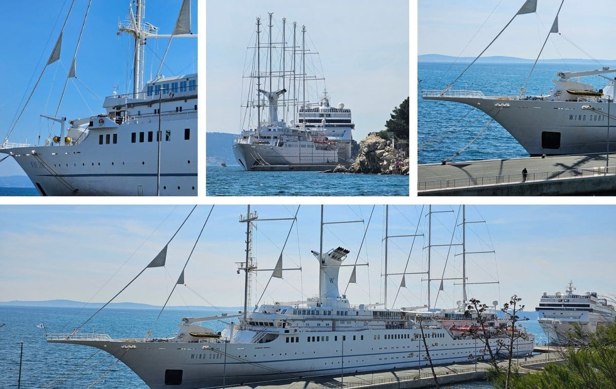 PRIZOR VRIJEDAN DIVLJENJA U splitsku luku doplovio jedan od najvećih jedrenjaka na svijetu