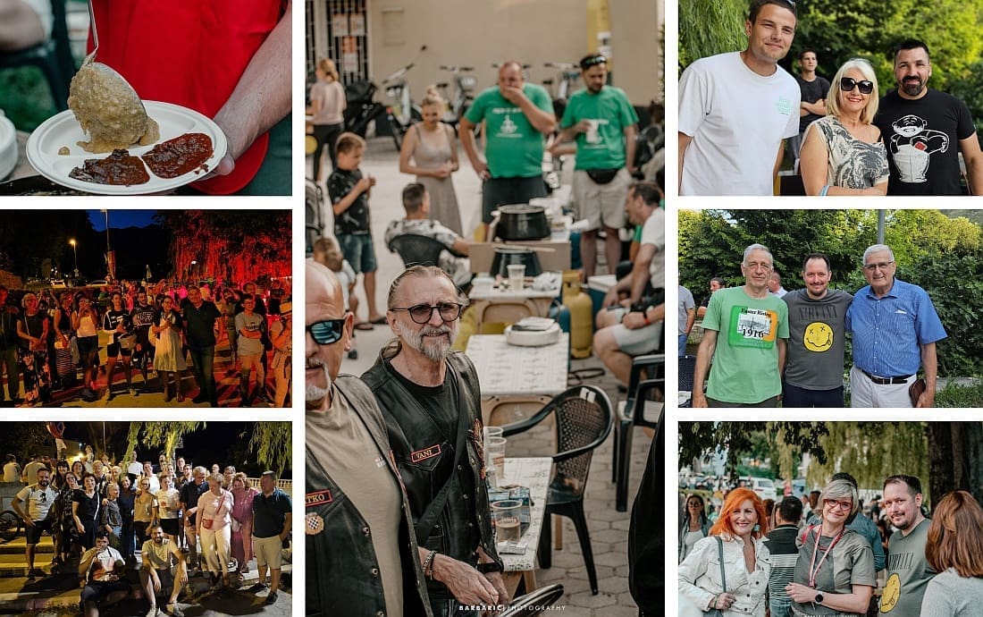 ŽRVNJEVA KUVANCIJA Motoristi-kuhari iz Kaštela oduševili žiri - Stephana, Luku i Dariju, pobijedili su na 1. Fešti o'pure u Žrnovnici