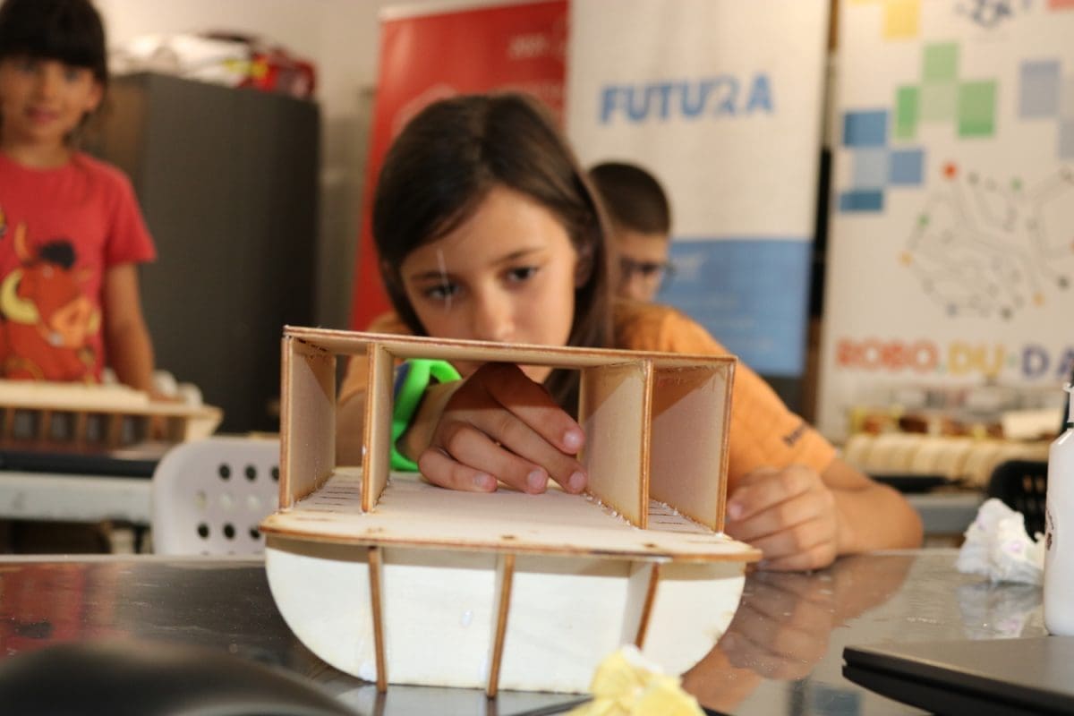 Održane radionice izrade makete trajekta u sklopu projekta Od vizije do modela