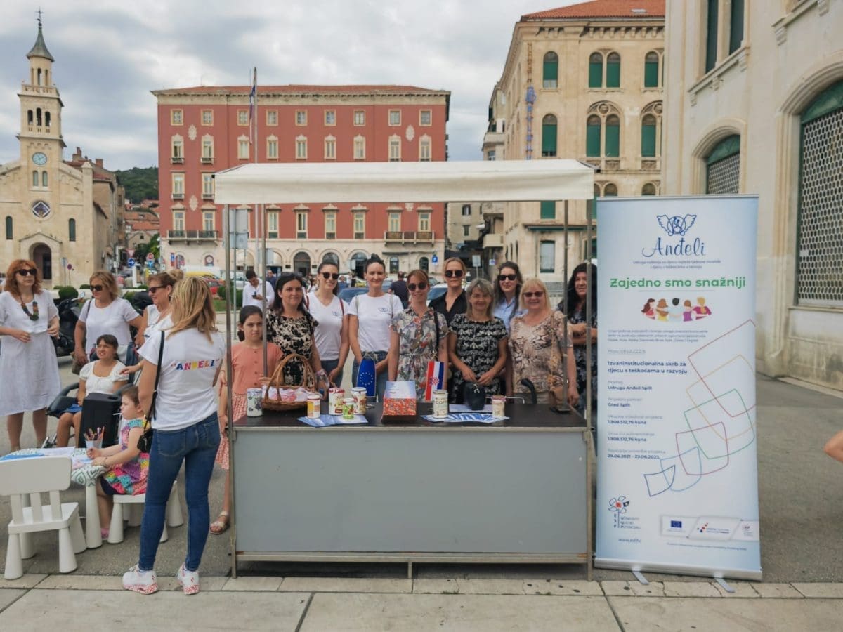 ZAJEDNO SMO SNAŽNIJI Udruga Anđeli na splitskoj Rivi održali promociju dvogodišnjeg projekta: "Izuzetno smo ponosni"
