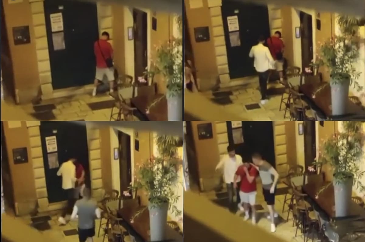 (VIDEO) NOVE RUŽNE SCENE Uriniranje na vrata Medžlisa Islamske zajednice: "Može li niže od ovoga?"