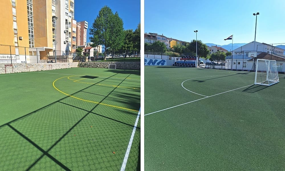 ULAGANJA U SPORTSKU INFRASTRUKTURU Obnovljena igrališta na Splitu 3 i Sirobuji, jako dobre vijesti za Kman i Stobreč