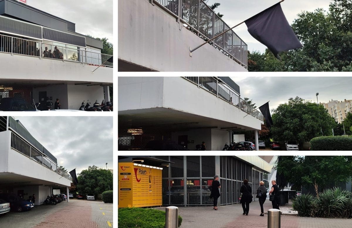 POTRESNE SCENE ISPRED SPLITSKOG KAUFLANDA Okupili se uplakani radnici, crna zastava izvješena je na pročelje dućana: Djelatnici pale svijeće za tragično preminulu kolegicu