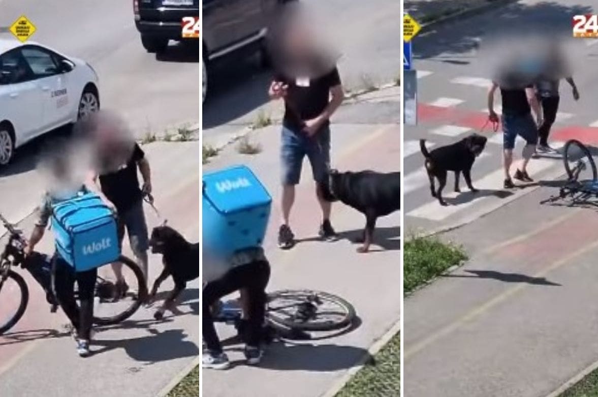 NAPAD NASRED ULICE Muškarac fizički nasrnuo na stranog dostavljača: 'Krenuo ga udarati šakama i nogama'