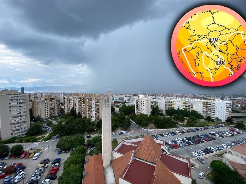 TJEDNA PROGNOZA Bura će rastjerati oblake, ali samo prolazno. U četvrtak nova jaka kiša i osjetno zahlađenje!