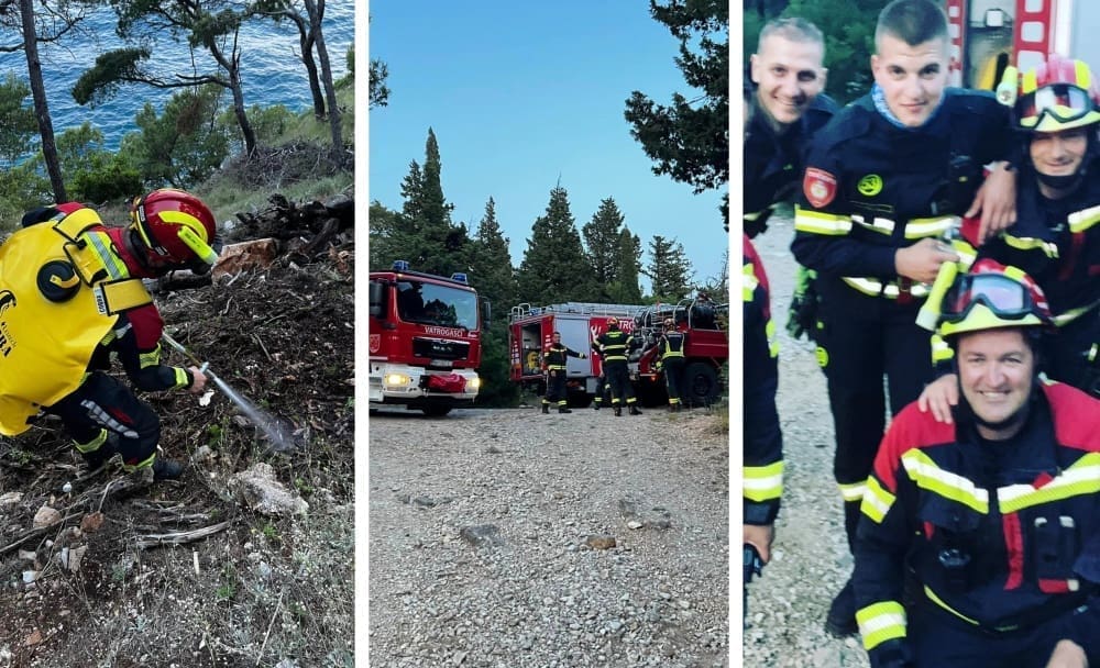 Uzbuna u Makarskoj: Planulo u najčuvanijem dijelu grada, čak tri vatrogasna društva pohitala na intervenciju
