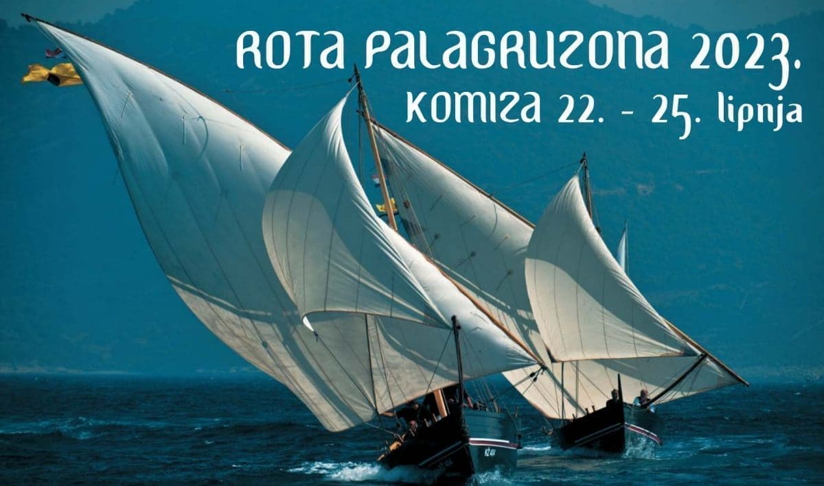 STIŽE ROTA PALAGRUZONA Jedna od najatraktivnijih tradicionalnih regata na Jadranskom moru.