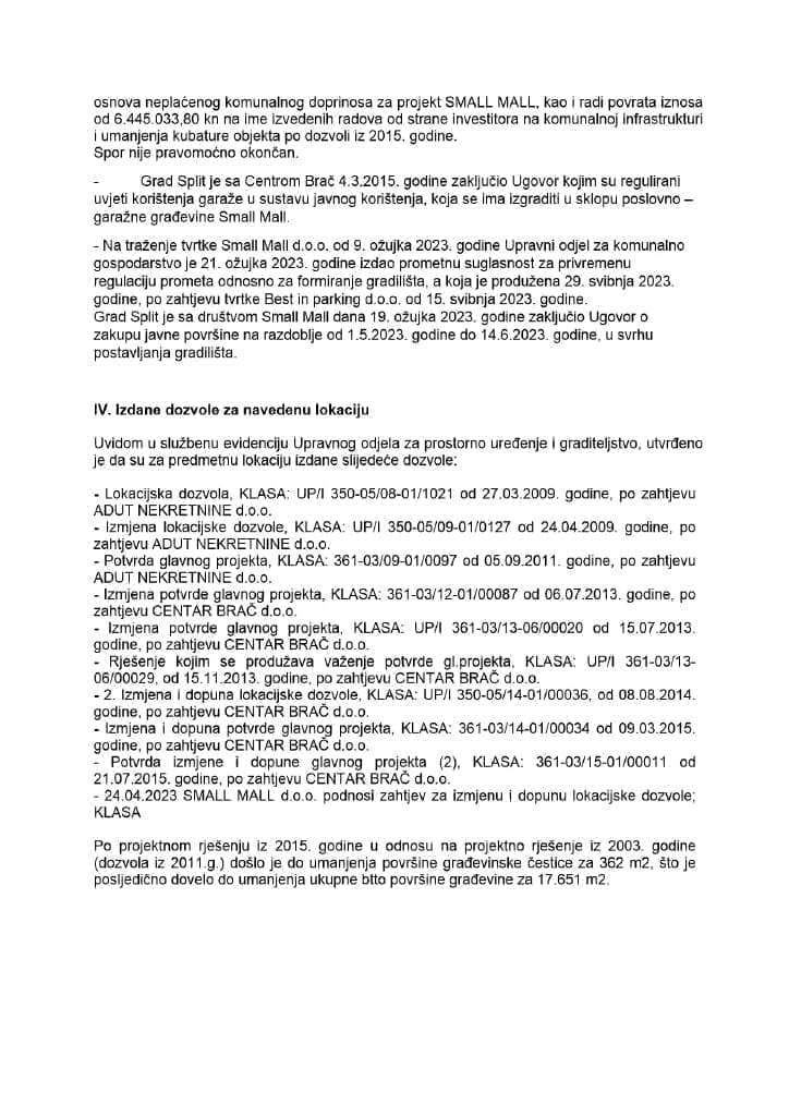 smallmall izvjesce 5 