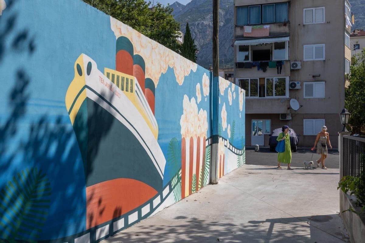 ATRAKCIJA U DALMATINSKOM GRADU 'Niknuli' murali, prizori su fascinantni: Donosimo fotogaleriju