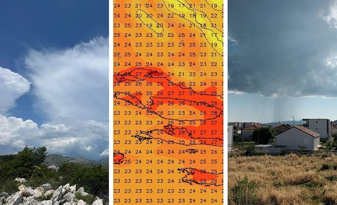 PLANIRATE IZLET ILI NA MORE? Donosimo prognozu vremena za dane vikenda, neće posvuda proći bez neverina!