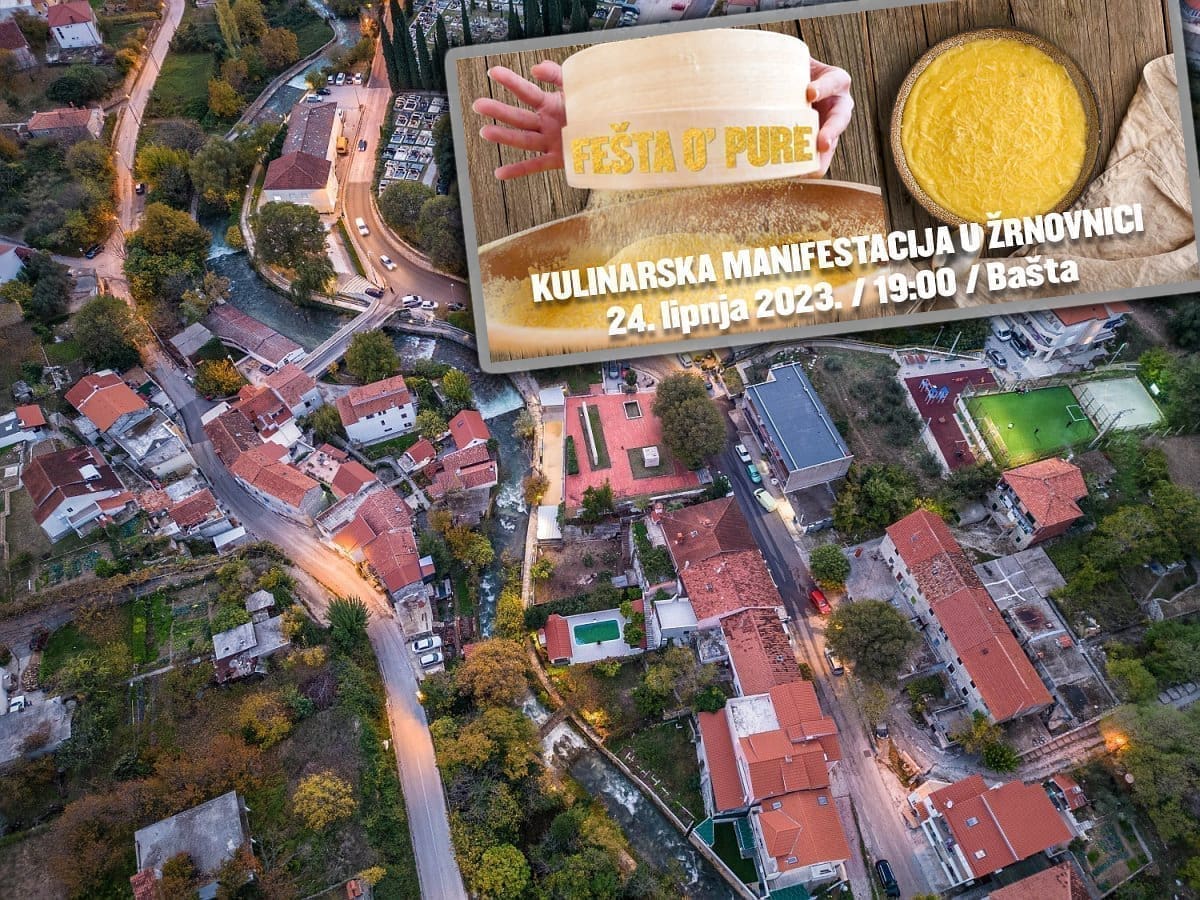 PRVA FEŠTA O'PURE U ŽRNOVNICI 24. LIPNJA Prijavite se, kuhari Stephan Macchi i Luka Marin odabrat će pobjednike! Večer će začiniti DJ