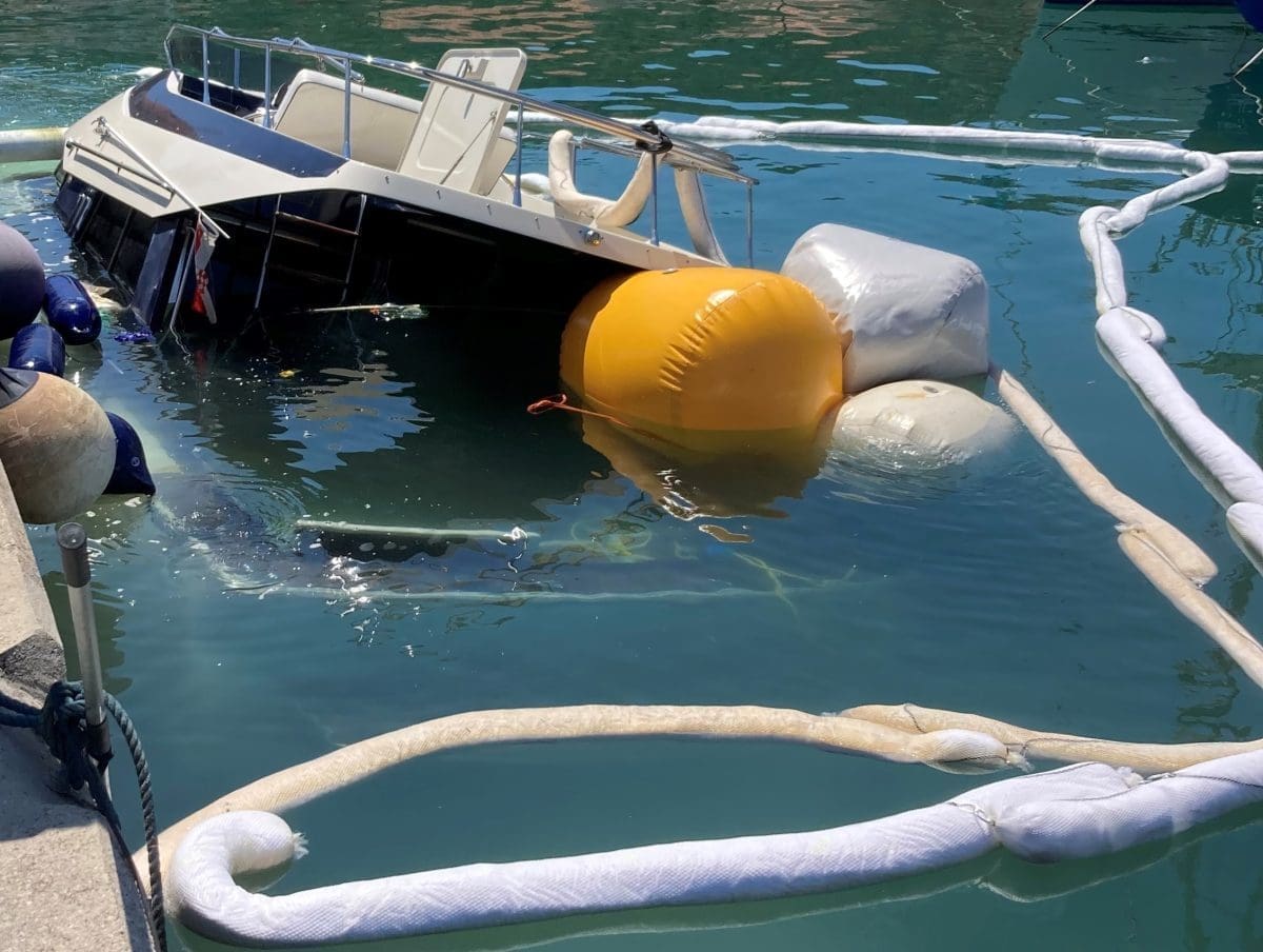 NESREĆA NA MORU Potonula jahta kod Trogira, vlasnik je Britanac