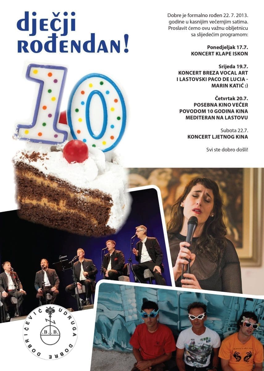 10 godina DD plakat