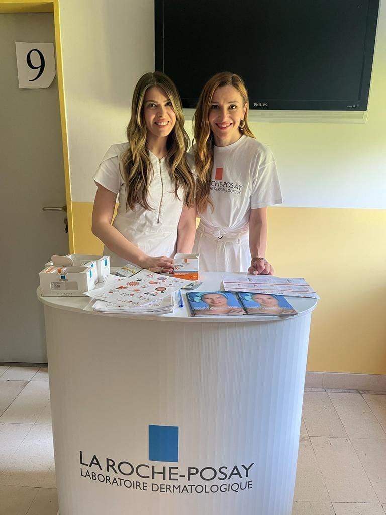 Dr Dubravka Vukovi   i Mirela   ondi    la roche posay 