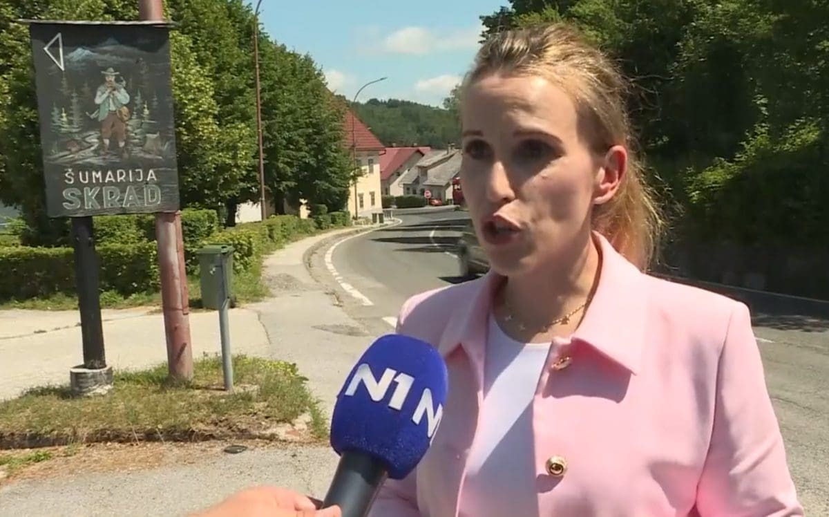 TI ZLOČESTI, ZLURADI MOSTOVCI" HDZ-ovka poput robota branila šefa. Reporter: "Ovo je sumanut razgovor"