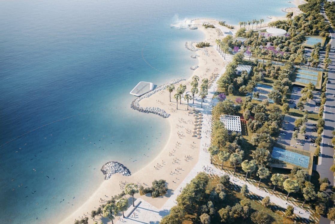 POZNATE SU NOVE INFORMACIJE ZA PROJEKT OBNOVE SPLITSKE PLAŽE! Otvorena je javna nabava za izvođača radova na uređenju pet od ukupno šest faza Žnjanskog platoa