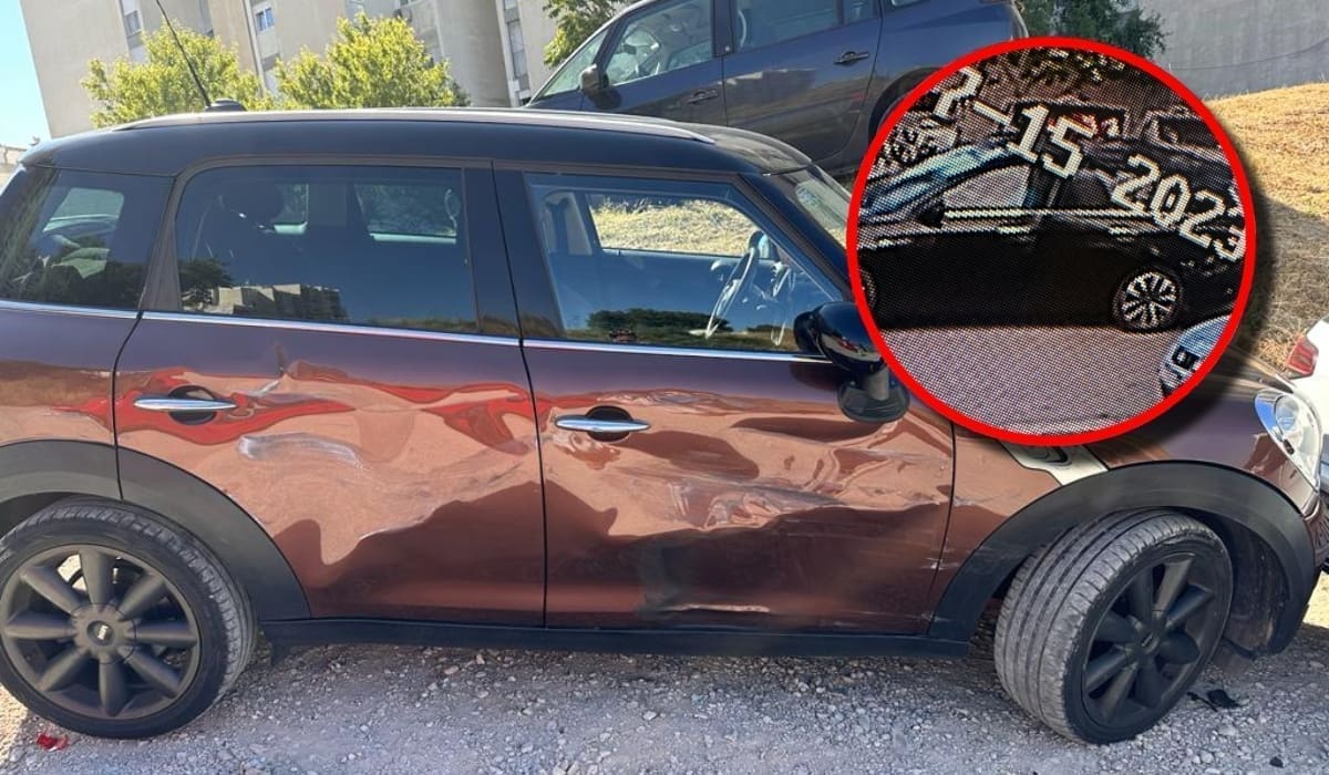 NA PARKINGU RAZBIO AUTO I POBJEGAO Šteta je oko 5.000 eura, a potraga traje za počiniteljem i tamnoplavim Fiat Tipo karavanom