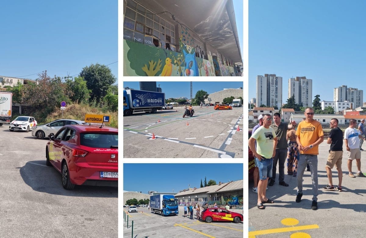 VELIKO NEZADOVOLJSTVO I STRAH NA SPLITSKOJ KOPILICI Instruktori autoškola su bijesni! Kažu da novi poligon ima stotine mana: "Jako je opasan. Tko će biti odgovoran kada se dogodi tragedija?"