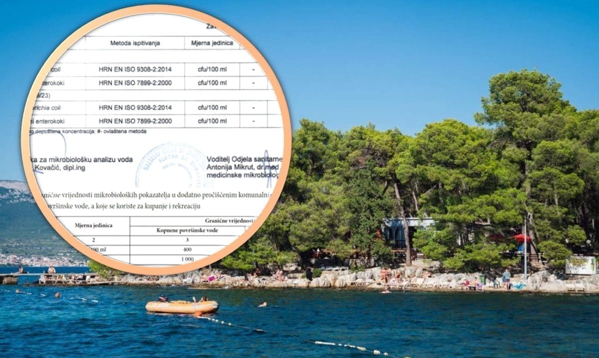 ALARMANTAN PODATAK IZ SPLITA Otpadne vode zagađuju dio poznate splitske plaže? Oglasio se Ivošević: "Koncesiju je dala i nadzire je Splitsko-dalmatinska županija"