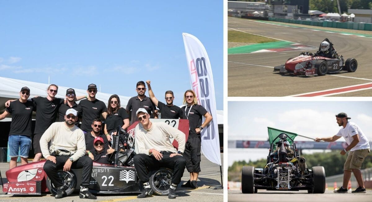 FESB RACING TIM ZA 5 Na međunarodnom natjecanju FESB-ov bolid impresionirao suce iz Maseratija, Dallara, Ducatija,...