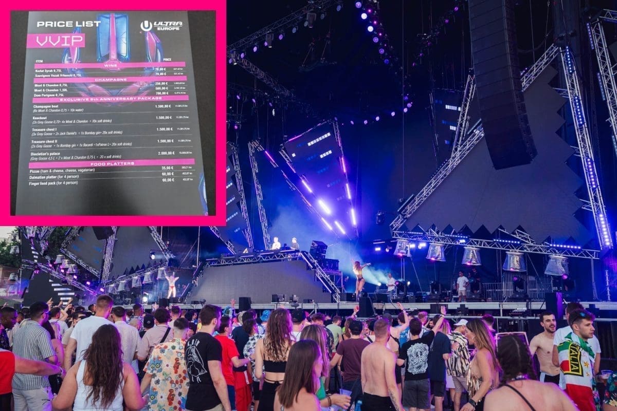 PAPRENE CIJENE NA ULTRI Boca vode od pola litre 5 eura, nećete vjerovati koliko je boca Johnnie Walkera