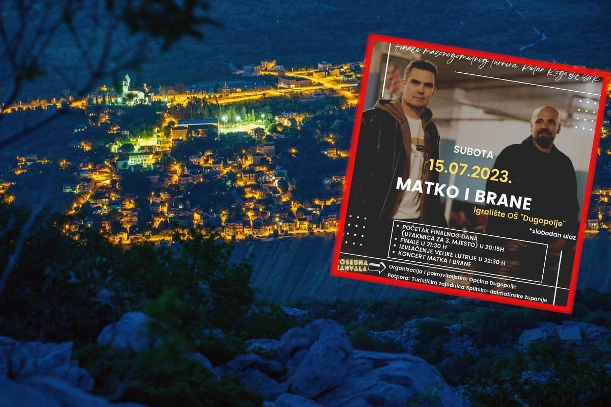 SPREMA SE PRAVA FEŠTA Finale II. Memorijalnog malonogometnog turnira „Petar Rogošić – Grk“ uz najbolje splitske zabavljače Matka i Branu