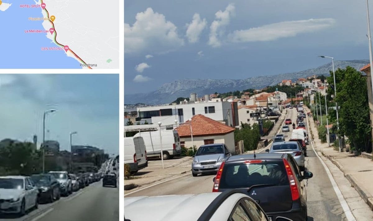 KOLAPS NA CESTAMA PREMA SPLITU Vozači u 'crvenim zonama' već polako gube živce